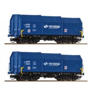 6680008 Roco Набор грузовых вагонов PKP Cargo VI Эпоха масштаб 1/120 ТТ