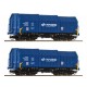 6680008 Roco Набор грузовых вагонов PKP Cargo VI Эпоха масштаб 1/120 ТТ