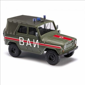 52116 Busch Автомобиль УАЗ 469 ВАИ масштаб 1/87 H0