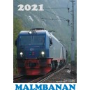 Календарь с фотогарфиями локомотивов на 2021 год