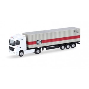 066846 Herpa Контейнеровоз Mercedes-Benz Actros масштаб ТТ 1/120