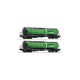 76026 Roco Набор цистерн Green Cargo SJ VI Эпоха масштаб 1/87 H0